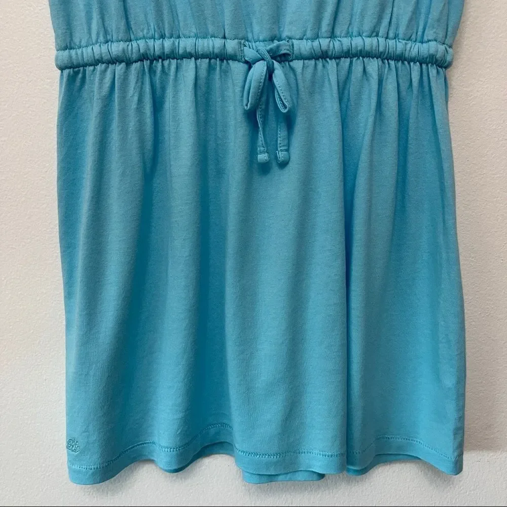 Ralph Lauren Light Blue Flounce Dress Coverup Size 8-10